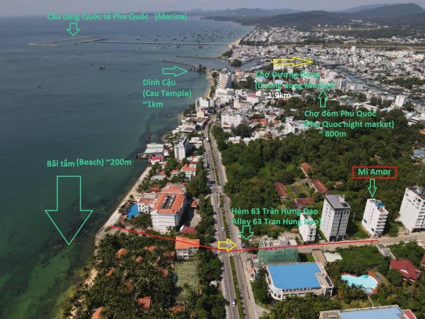 Mi Amor Luxury Island Apartment - 3 Minutes To The Beach Phu Quoc Extérieur photo